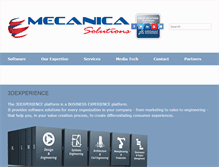 Tablet Screenshot of mecanicasolutions.com